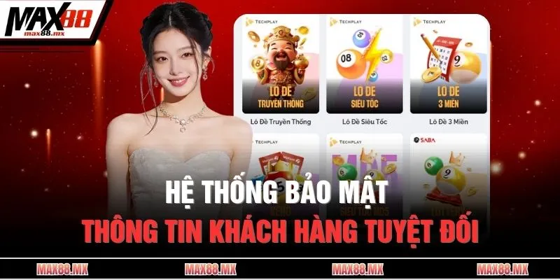 Hệ thống bảo mật thông tin khách hàng tuyệt đối